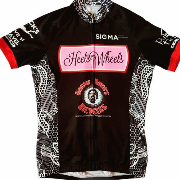 Tops - Heels on Wheels women's cycling jersey